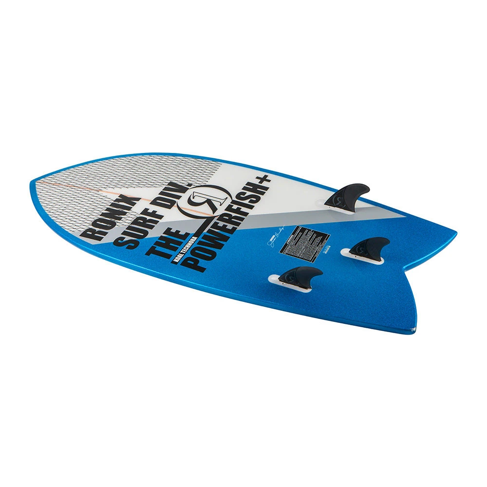 Ronix Wakesurf Koal Powerfish Technora 2018 Unterseite angewinkelt