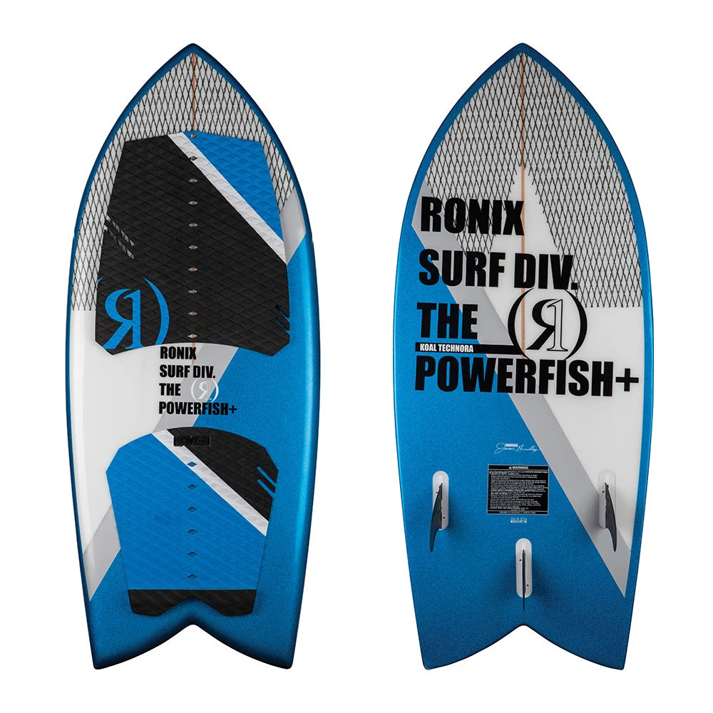 Ronix Wakesurf Koal Powerfish Technora 2018 Ober- und Unterseite