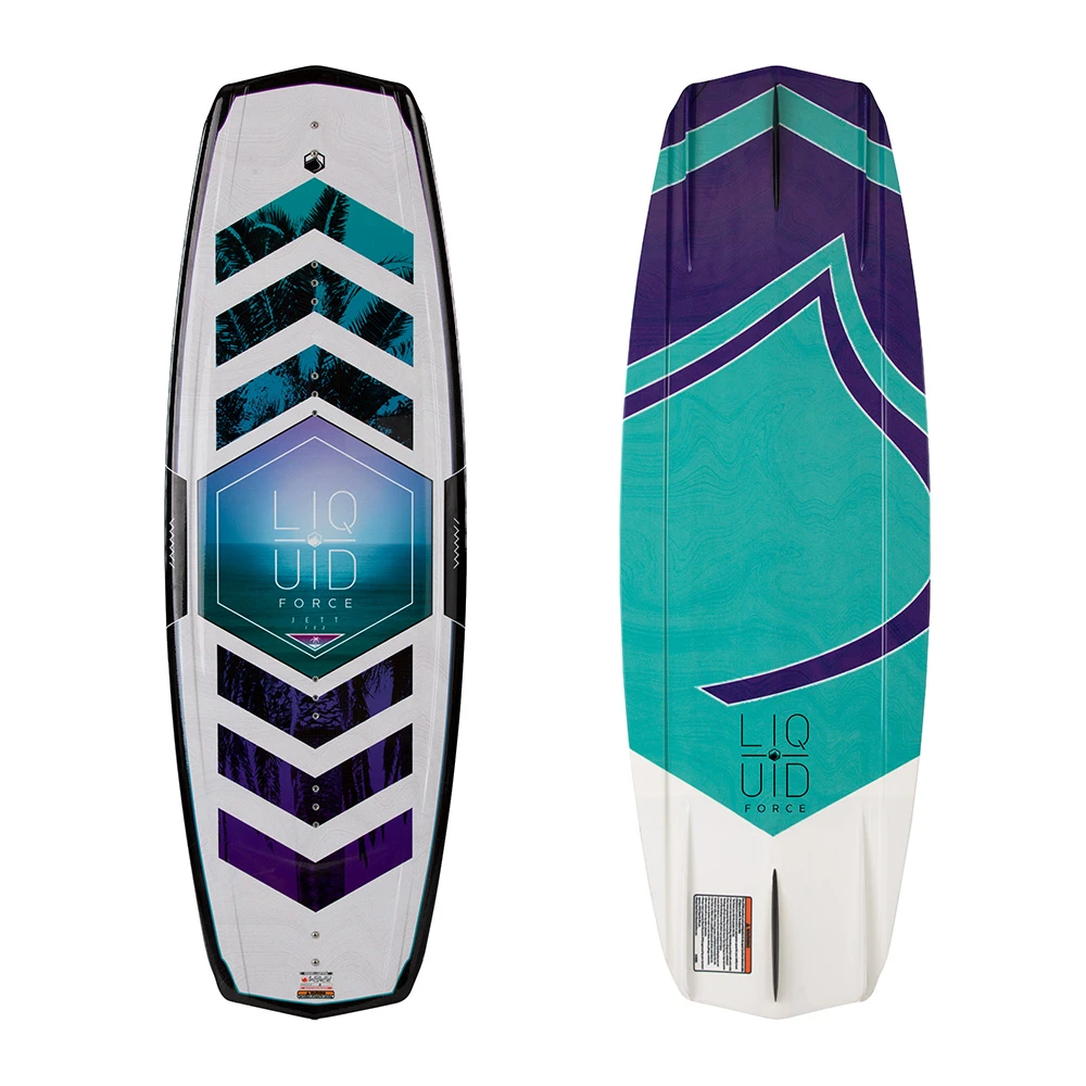Liquid Force Wakeboard Jett 2018 Vorder- und Rückseite