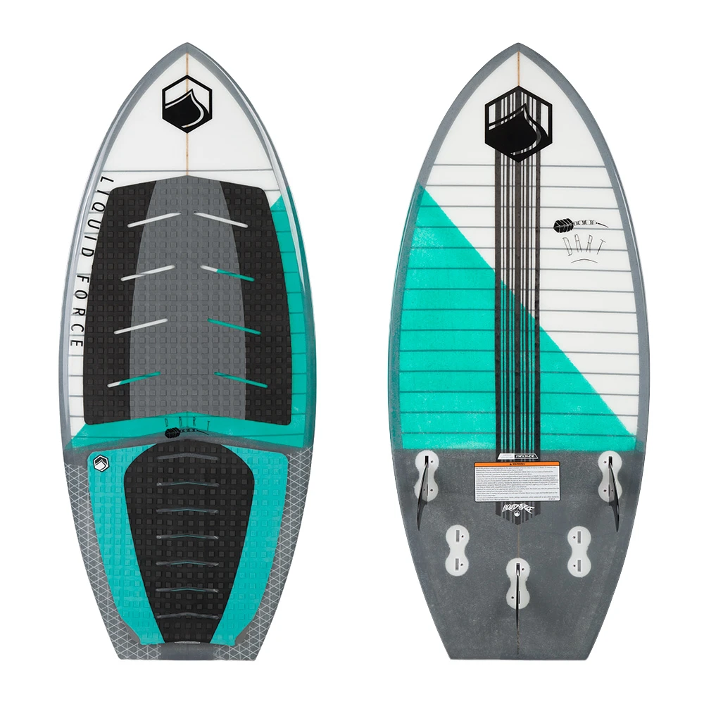 Liquid Force Wakesurf Board Dart 2018 Ober- und Unterseite
