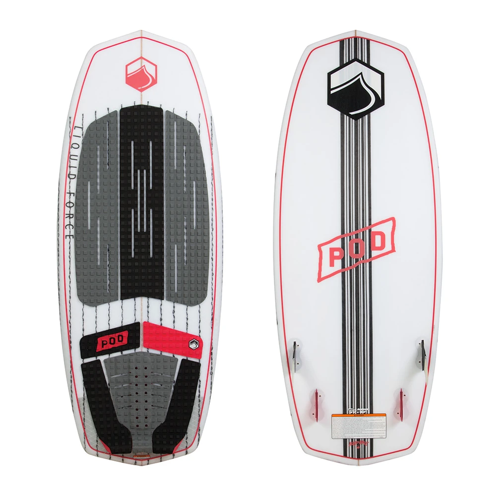 Liquid Force Wakesurf Board POD 2018 Ober- und Unterseite