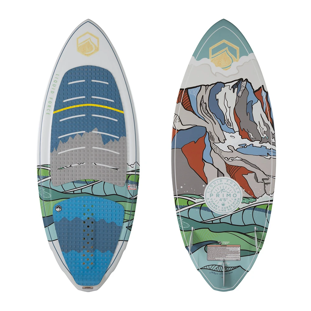 Liquid Force Wakesurf Board Primo 2018 Ober- und Unterseite