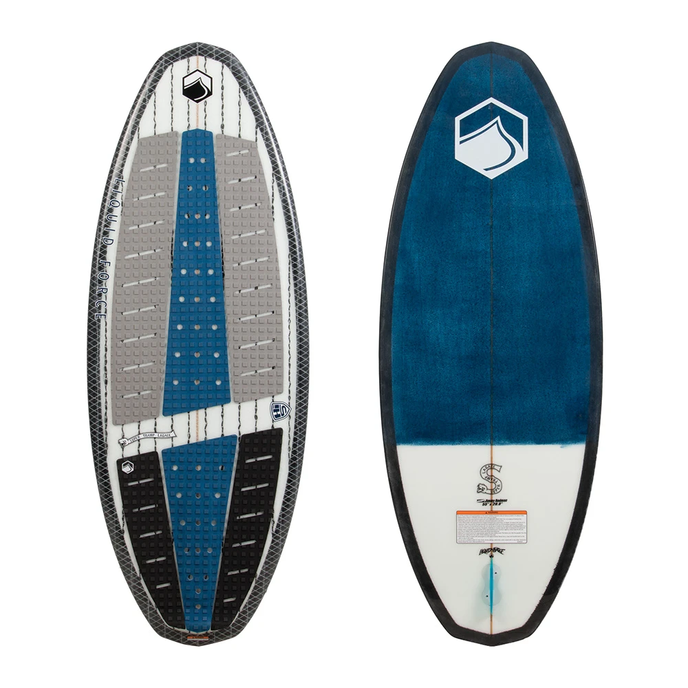 Liquid Force Wakesurf Board Super Tramp 2018 Ober- und Unterseite